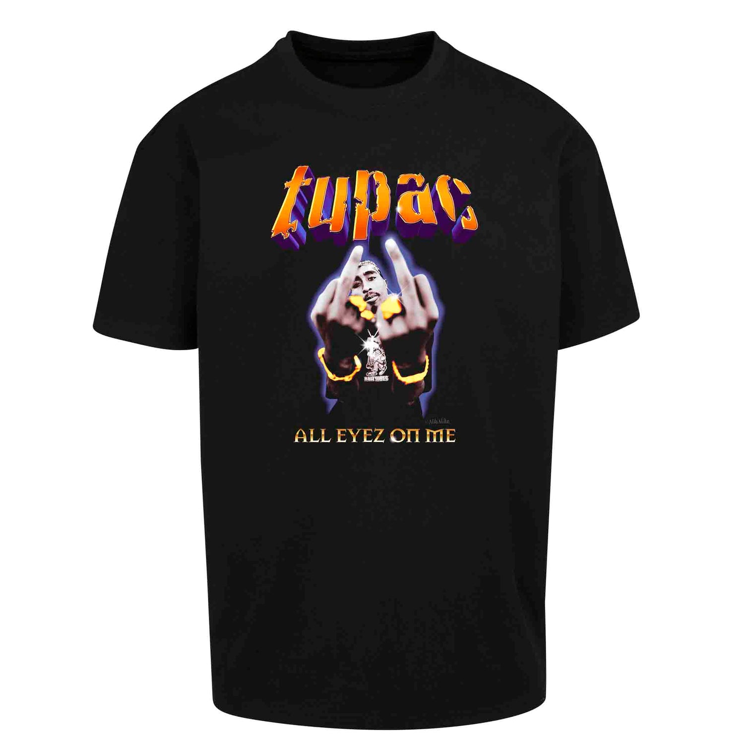 Upscale - Tupac Thug Passion Oversize Tee - Black